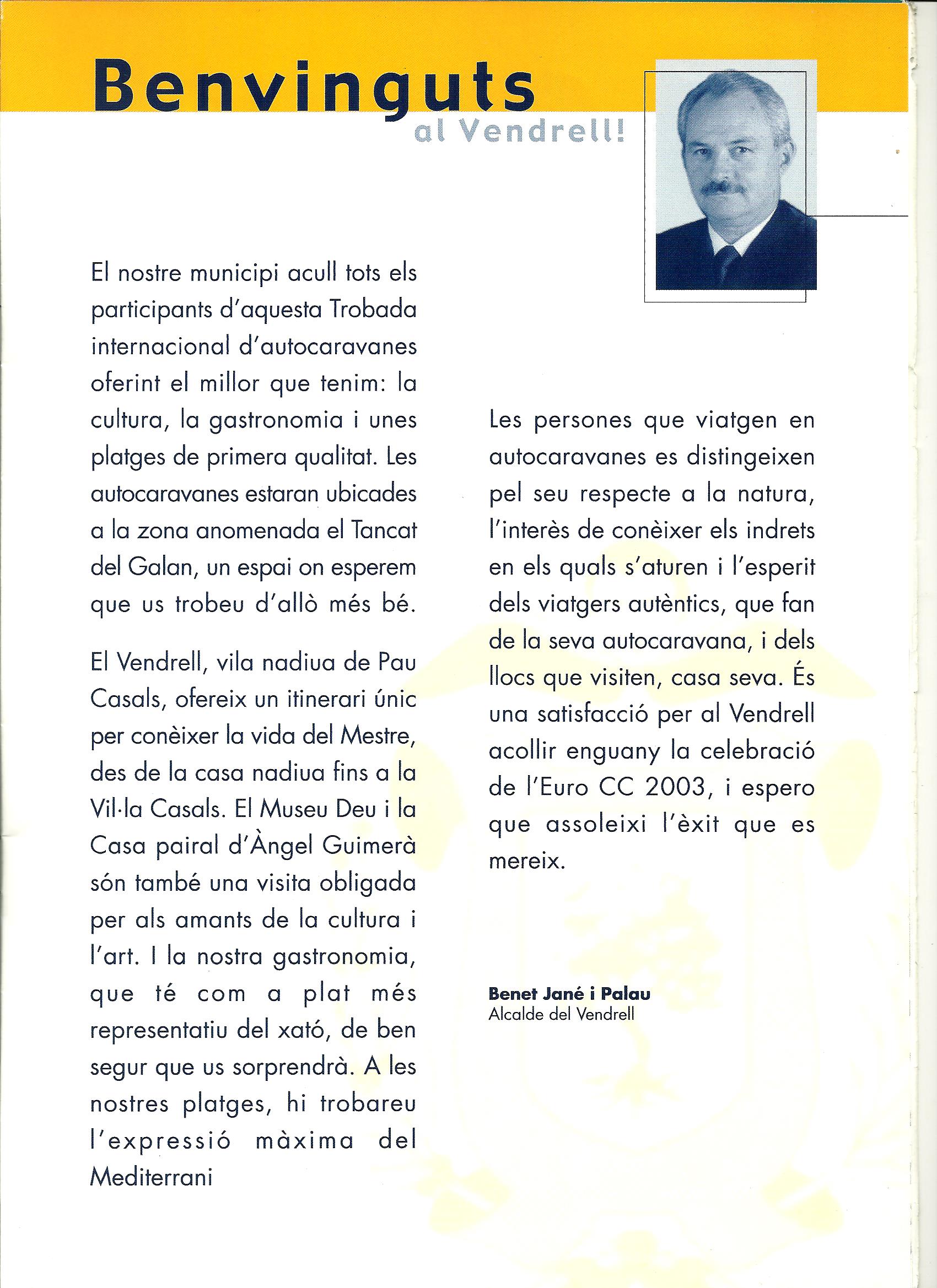 27 Euro CC El Vendrell 17-18-19-20-21 Abril 2003